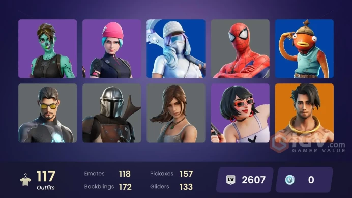 [PC/PSN/XBOX/NIN] 117 skins | Wildcat | Naruto Uzumaki | Sentinel | Spire Assassin | Kymera | Malik | Fade | The Origin | Rox | Ronin | Snap 