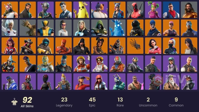 Ful access .  [PC/XBOX/NINTENDO] 92 skins +   OG STW | The Reaper |  Take The l . Elite Agent | 