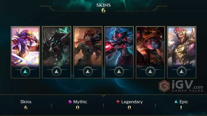 | LAS | 10 SKINS | PLATINUM 3 | 71 CHAMPIONS | 39 LEVEL | INSTANT DELIVERY | FULL ACCESS | Fwkdr |