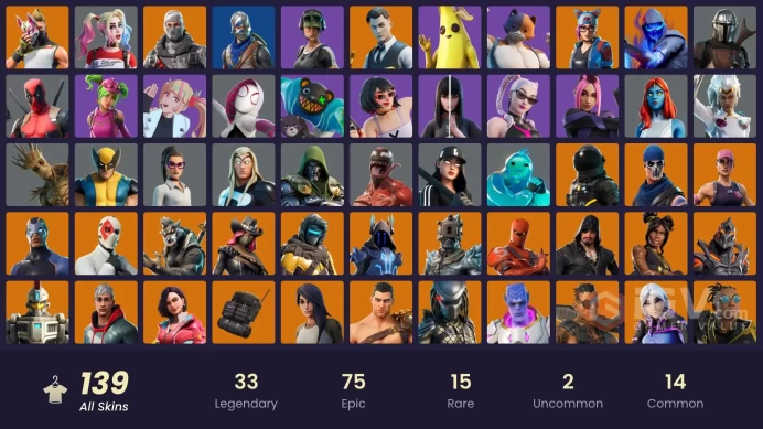 PC/NINTENDO] 139 skins | OG STW | Leviathan Axe | Sub Commander | Trailblazer | Rogue Agent | Havoc | Vendetta | T Blue Squire | Take The L | [|