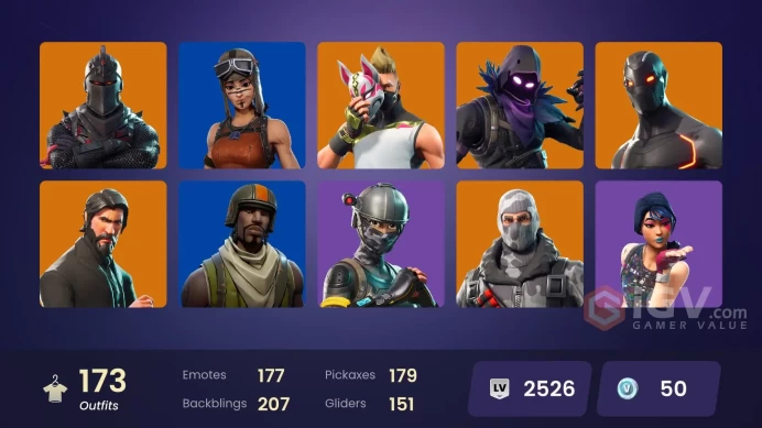 Full Access [XBOX/PC] Black Knight - 172 Skins - The Reaper - Spider-Gwen - Elite Agent - Trailblazer - AP4894