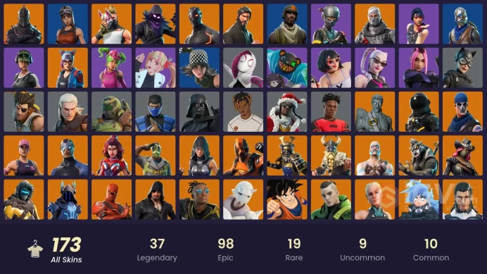 Full Access [XBOX/PC] Black Knight - 172 Skins - The Reaper - Spider-Gwen - Elite Agent - Trailblazer - AP4894