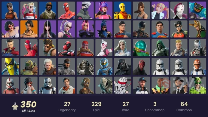 [ALL PLATFORMS]-350 Skin-379 Pickaxes-300 Emotes-FULL ACCESS*