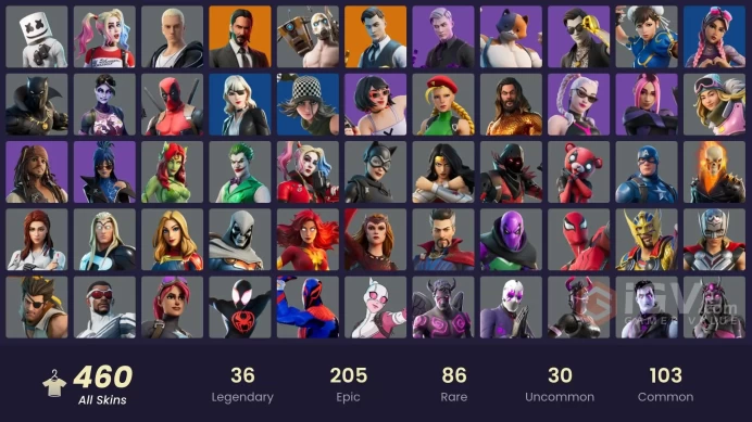 [ALL PLATFORMS]-460 Skin-500.000 V-BUCKS SPEND-FULL ACCESS-BEST SELLER-