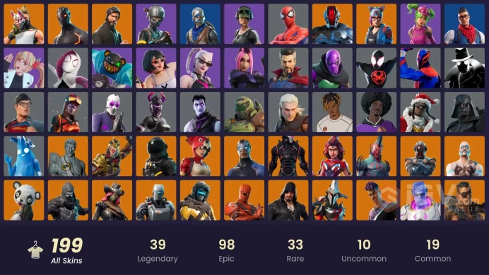 [ALL PLATFORMS]-200 Skin-Blue Squire-The Reaper-Take The L-Royale Knight-Dragon Balls-Omega-FULL ACCESS-BEST SELLER-