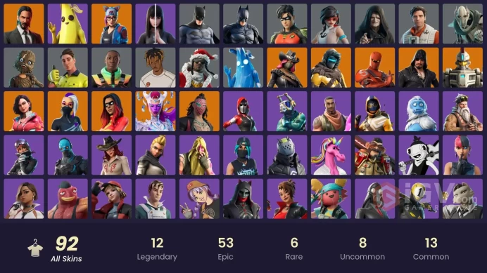 [ALL PLATFORMS]-92 Skin-Stuck OG | catalyst | the cube queen | hybrid | blackheart | rox | joltara | sentinel | lynx 