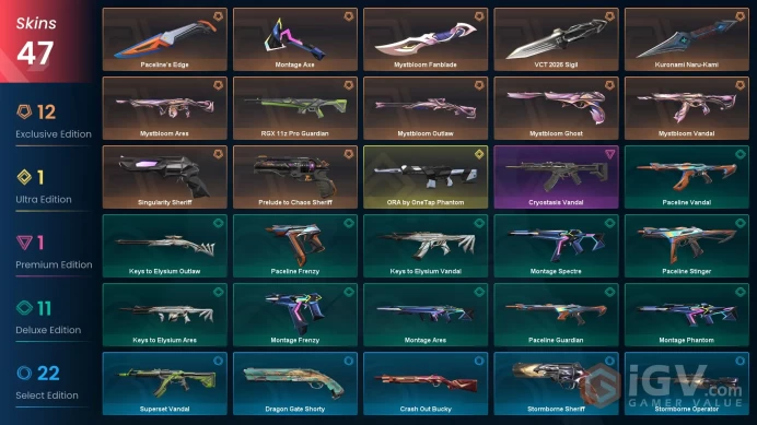 〖TR/EU〗 Mystbloom Bundle / VCT Sigil / Kuronami Naru-Kami / Ascendant 2 / All Changeable / Instant Delivery
