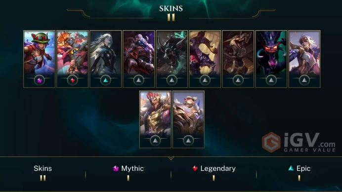 [EUW] | Silver | Champion 83   | SKIN13  | 11K BE   | Full Access | Instant Delivery |Unverified Email | Y13
