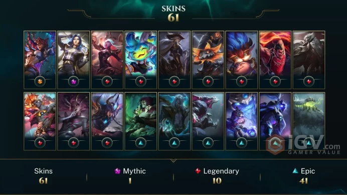 QuickACC I NA IRON1 (1W0L) I 61 Perfect Skin I 60 Champ I Full ACCES I INSTANT DELIVERY I SAFE