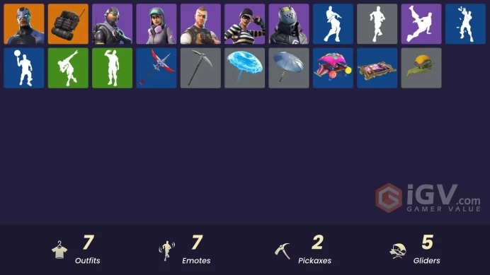 PC/XBOX/PS 7 Skins <3 | Rogue Agent |Rapscallion | Carbide | Catalyst | Teknique | Battlehawk | X-Lord