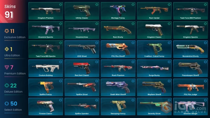EU 91 skins | Ruin Dagger | Neo Frontier Sheriff | Magepunk Sparkswitch | Forsaken Ritual Blade | Glitchpop Vandal | Elderflame Operator | Senti