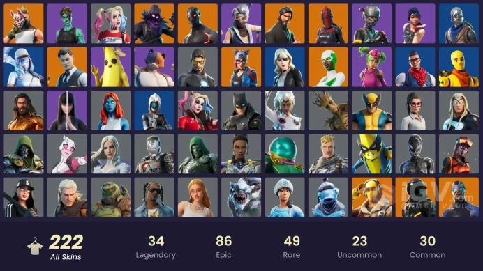 [PC/PSN/XBOX/NIN] 221 skins | Sparkle Specialist | The Reaper | Blue Squire | Royale Knight | Elite Agent | Omega (stage 5) | Last match 548 day