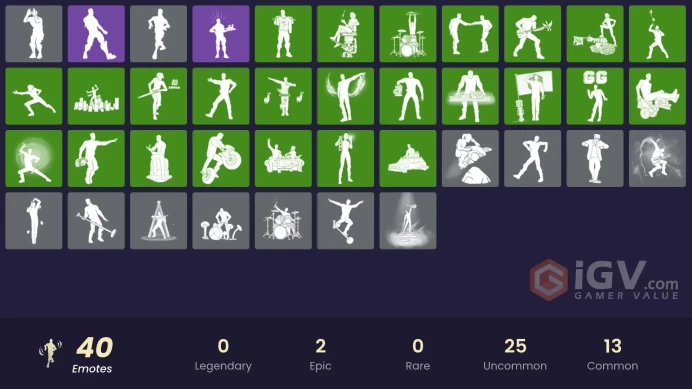 | PC/PSN/XBOX | 43 SKINS | Kendo | Tide Strider | Lt. Ripp Slade | Jade | Skull Commander | Durrr Taisho | Nyanja | 300 VBUCKS | FwDGa |