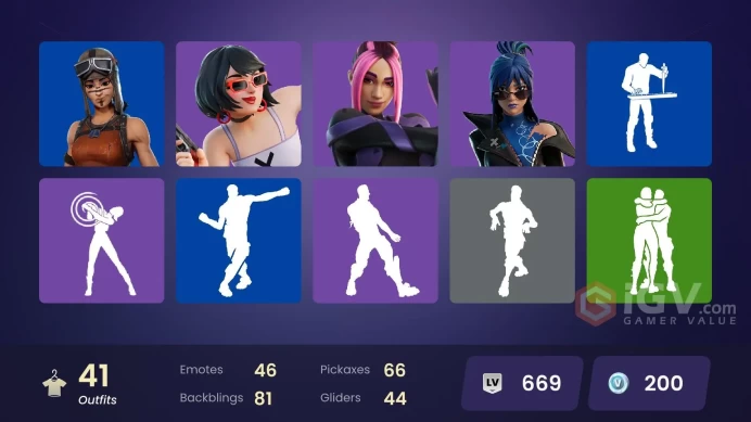 | PC/XBOX | 41 SKINS | Valeria | Snap | Ronin | Peter Griffin | Lt. Evergreen | Slayer Juice WRLD | Shanta | Nyanja | 200 VBUCKS | FxDrT |