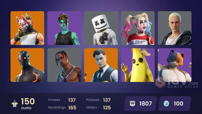 [PC] 149 skins | OG STW | Travis Scott | Astro Jack | Omega (stage 5) | WORLD CUP | Gold Midas | Rogue Agent | Love Ranger | Sentinel | 100 VB