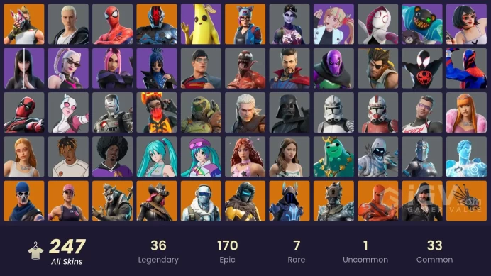  Fortnite Account [PC] 247 skins | OG STW | Sentinel | Kymera | The Foundation | Optimus Prime | Twyn | Zenith | Malik | Era | Paradigm (Reality