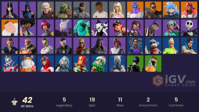 13237[PC/XBOX]Nezumi|Joey|Peter Griffin|Kymera|Valeria|Geralt of Rivia|Solid Snake|Doom Slayer|Slayer Juice WRLD|Massai|Oscar|