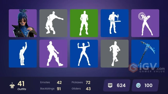 | PC/XBOX | 41 SKINS | Peter Griffin | Omegarok | Valeria | Spectra Knight | Nisha | Montague | Blitz Knight | Snoop Dogg | 100 VBUCKS | FxzVd |