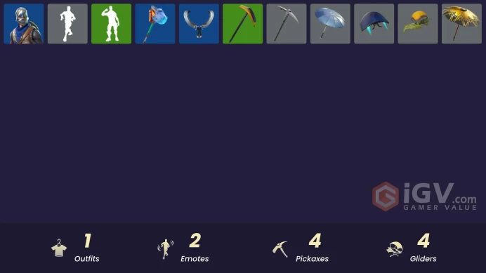 | PC/PSN/XBOX | 1 SKINS | Blue Squire | 250 VBUCKS | FxVEA |