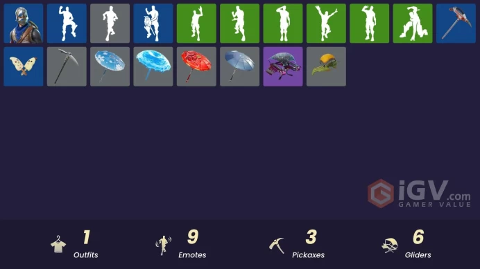 | PC/PSN/XBOX | 1 SKINS | Blue Squire | 0 VBUCKS | EUuZa |
