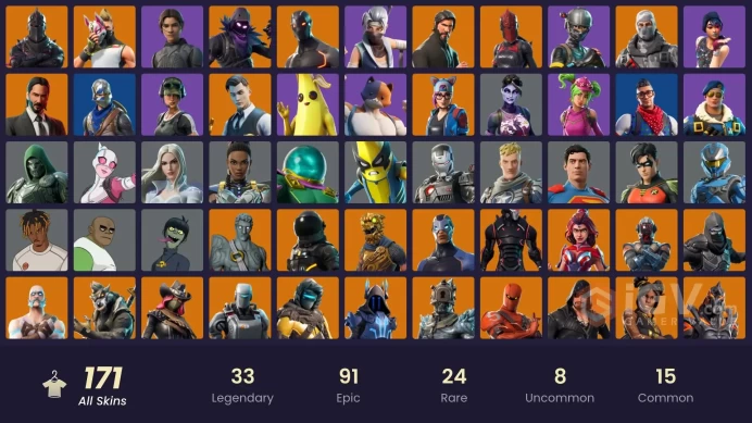 Full Access - [NINTENDO/PC] 168 skins | Black Knight , Sparkle Specialist , The Reaper , Blue Squire , Royale Knight