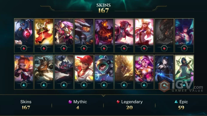 EUW/NA/OCE/JP/ MASTER AATROX main handeleveled account lv465 +164 skins 4 mythicFUllchamp / Instant Delivery/ Can change bound email and passwor