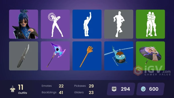 11 skins [All Platforms] Peter Griffin | Valeria | Solid Snake | Hope | Montague | Nisha | Oscar | 500 VB | Instant Delivery