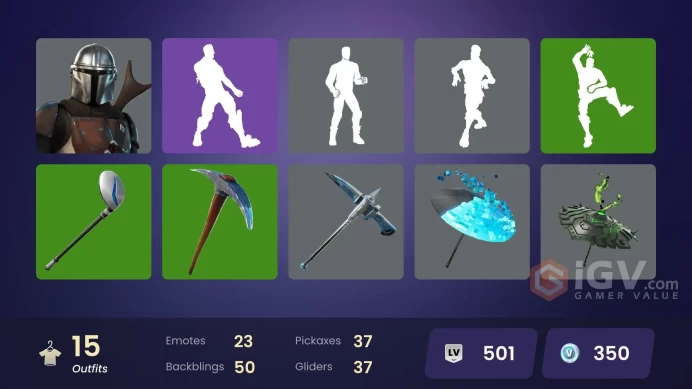 15 skins [All Platforms] Take The Elf | Menace | Predator | Mandalorian | Santa Dogg | Kondor | Mancake | 350 VB | Instant Delivery