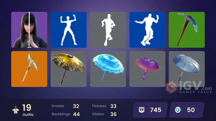 19 skins [All Platforms] Kymera | Spectra Knight | Joey | Polar Peely | Clark Kent | Toona Fish | 50 VB | Instant Delivery