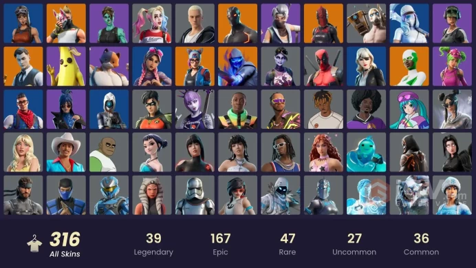 [ALL PLATFORMS]-315 Skin-Merry Mint Axe-Renegade Raider-LISA-OG STW-Omega-Lace-FULL ACCESS-BEST SELLER-