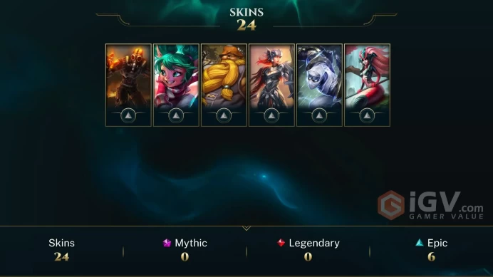 EUW / BRONZE 2 %0WR - 51 Champ - 24 Perfect Skins(6 Epic) - 9.3K BE - HONOR 4 - S11 ACC - UNVERIFIED MAIL - FULL ACCES -CHEAP