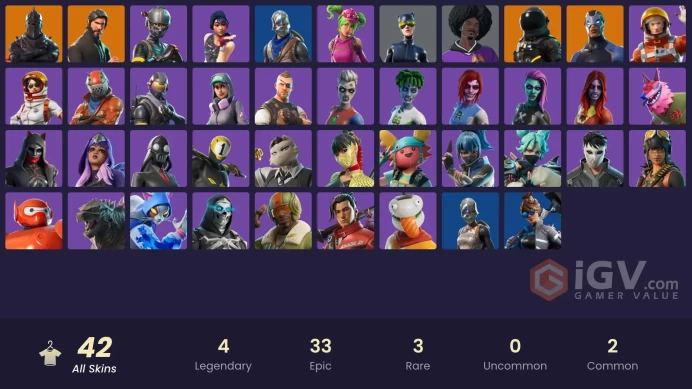 [PC] 42 skins | Black Knight | Sparkle Specialist | The Reaper | Blue Squire | Royale Knight | Elite Agent | Rogue Agent | Carbide | 500 VB