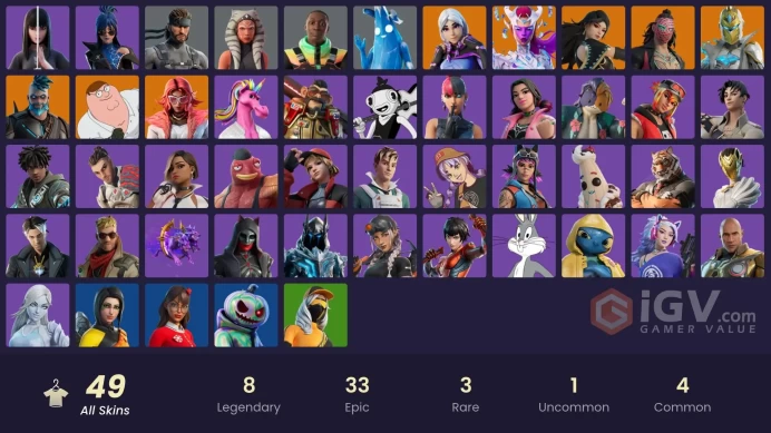 13240[PC/XBOX]Spectra Knight|Era|The Cube Queen|Torin|Kado Thorne|Peter Griffin|Omegarok|Valeria|Ahsoka Tano|Polar Peely|