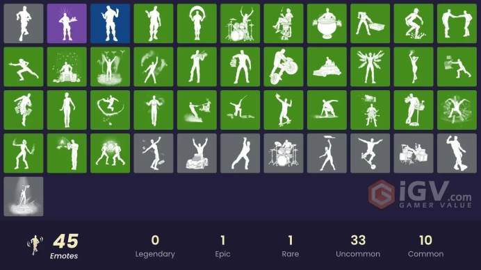 20 skins [All Platforms] Glacial Dummy | Slayer Juice WRLD | The Bride | Exalted Ice King | 650 VB | Instant Delivery