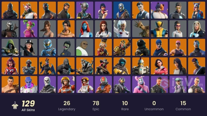 [PC] 129 skins | OG STW | Black Knight | Sparkle Specialist | The Reaper | Blue Squire | Royale Knight | Elite Agent | Rogue Agent | 500 VB