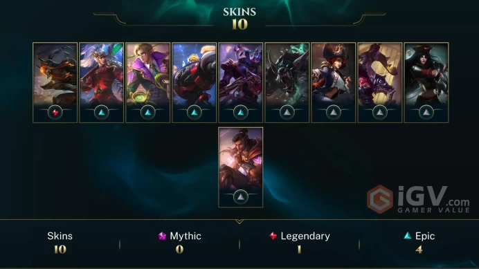 | EUNE | 12 SKINS | GOLD 3 | 61 CHAMPIONS | 43 LEVEL | INSTANT DELIVERY | FULL ACCESS | Fyh8H |