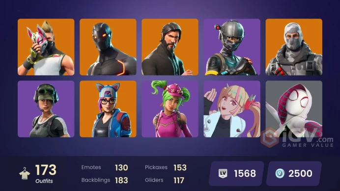 FA / 160 SKINS / THE REAPER / ELITE AGENT / OMEGA (STAGE 5) / ROGUE AGENT / STAGE 5 /