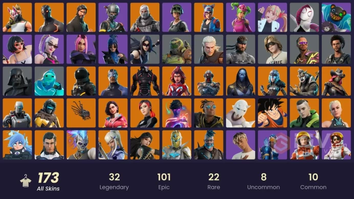 FA / 160 SKINS / THE REAPER / ELITE AGENT / OMEGA (STAGE 5) / ROGUE AGENT / STAGE 5 /