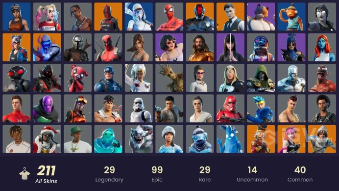 [PC/PSN/XBOX] FA / 211 SKINS / TRAVIS SCOTT / ASTRO JACK / GOLD MIDAS / GOLD MEOWSCLES / GOLD BRUTUS / HERON STANCE HERO /