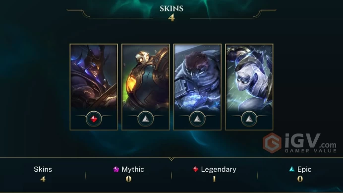 NA  Unranked // ✨ +38 Champion / 1990 BE / +4 Skins / 45 Level / Full Access /  Click for Full Details
