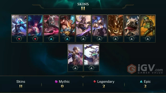 LAN GOLD1 - 0 WIN 1 LOSE - 11 SKIN - 60 CHAMP - FULL ACCES - INTASNT DELIVERY I SAFETY