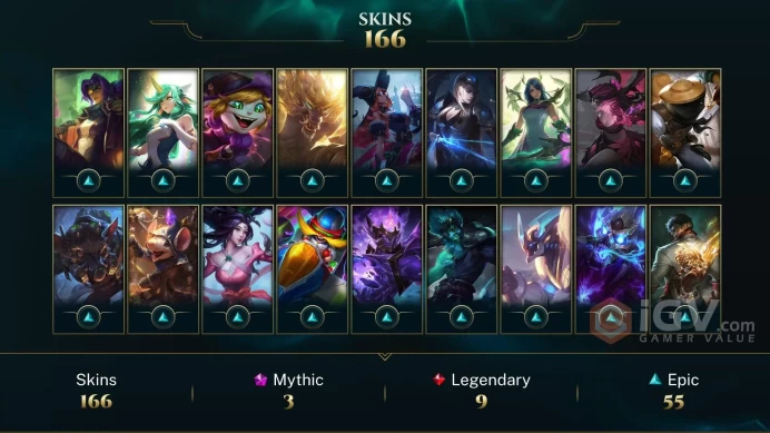 EUW PLAT4 (1WIN0LOSE) I 166 Good Skin I 150 Champ I ADC MAIN I 203 ICON I FULL ACCES I INSTANT DELIVERY I SAFETY
