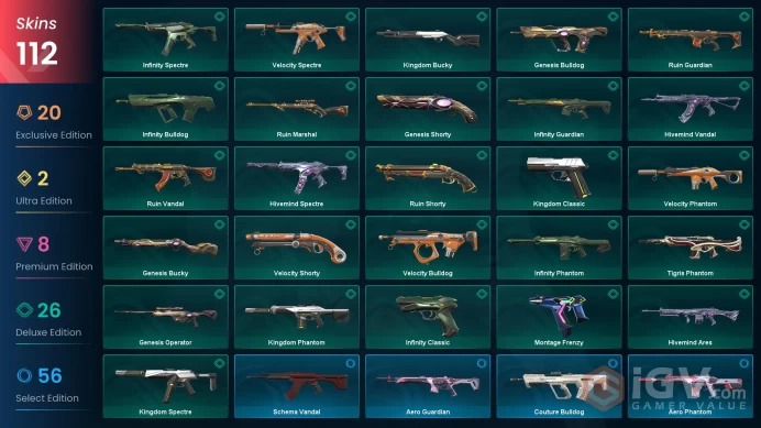 Na-Usa-Can | Champions 2025 Bundle | Ruin Dagger | Celestial Fan | Kuronami Vandal | Elderflame Operator | 112 Skins | Level 278 | Full Ac