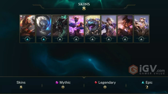 [EUW] S2026 - Bronze 2 - 51 Winrate - 10K Be - Honor 5 - 56Champ - 10Skin - Safe - Instant Delivery