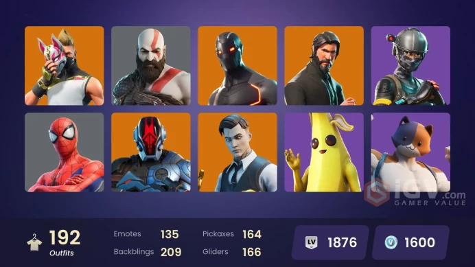 FA - [PSN/XBOX/PC] 191 skins | OG STW | The Reaper | Elite Agent | Blue Team Leader | Omega (stage 5) | Gold Kratos | Prodigy | Carbon Commando 