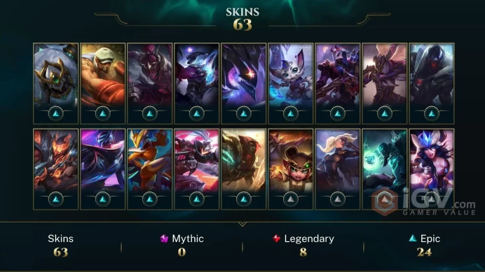 LAN BRONZE 1 (1WIN0LOSE) I 63 SKIN I 105 CHAMP I 104 ICON I FULL ACCES I INSTANT DELIVERY I SAFETY