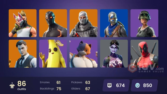 [PSN/XBOX/PC] 86 skins | OG STW | Blue Squire | Royale Knight | Blue Team Leader | Rogue Agent | Havoc | Sub Commander | Royale Bomber | 850 VB