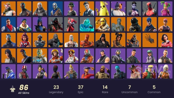 [PSN/XBOX/PC] 86 skins | OG STW | Blue Squire | Royale Knight | Blue Team Leader | Rogue Agent | Havoc | Sub Commander | Royale Bomber | 850 VB