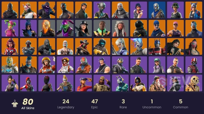 [PC/PSN/XBOX] 81 skins | OG STW | Black Knight | Sparkle Specialist | The Reaper | Blue Squire | Royale Knight | Elite Agent | Sub Commander