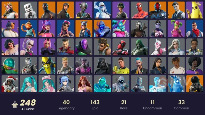 FA / 240 SKINS / THE REAPER / ELITE AGENT / BLUE TEAM LEADER / OMEGA (STAGE 5) / OG STW